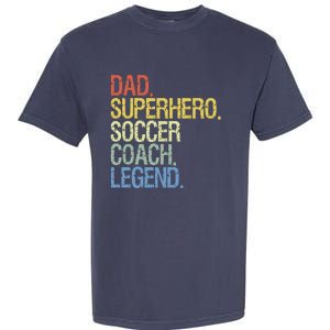 Soccer Coach Dad Garment-Dyed Heavyweight T-Shirt