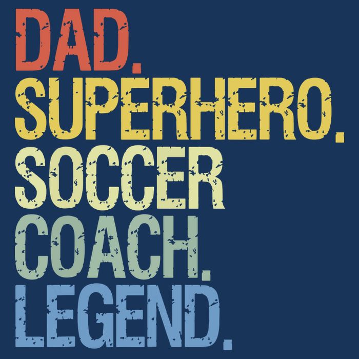 Soccer Coach Dad Cooling Performance Crew T-Shirt