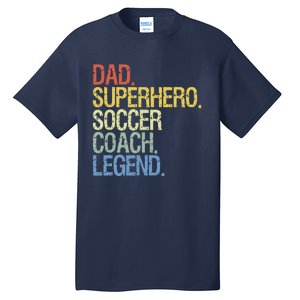 Soccer Coach Dad Tall T-Shirt