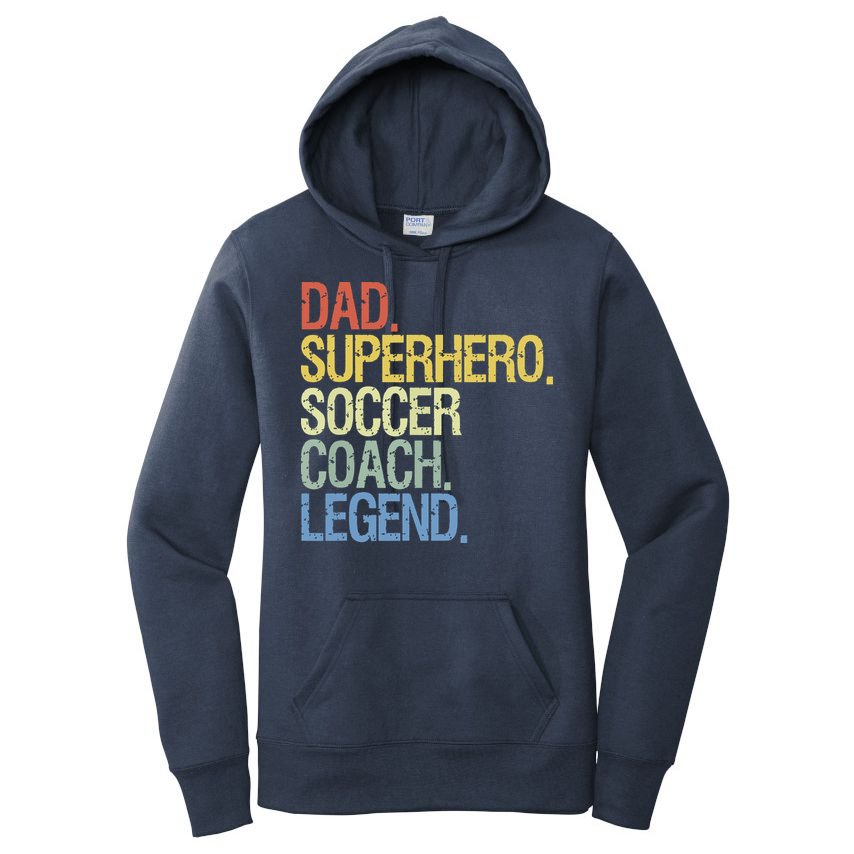 Soccer Coach Dad Women's Pullover Hoodie