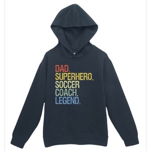 Soccer Coach Dad Urban Pullover Hoodie