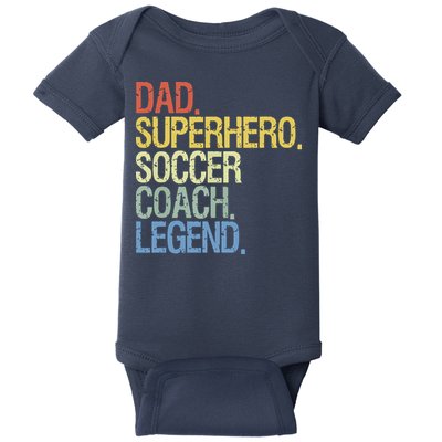 Soccer Coach Dad Baby Bodysuit