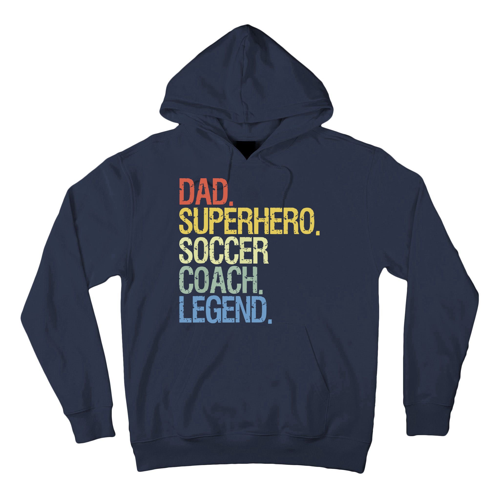 Soccer Coach Dad Tall Hoodie