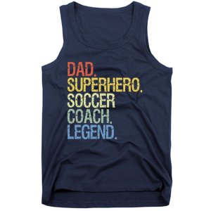 Soccer Coach Dad Tank Top