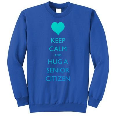 Senior Citizens Day Grandparents Senior Citizen Cute Gift Tall Sweatshirt