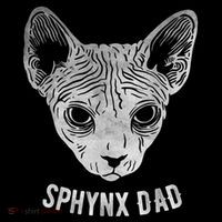 Sphynx Cat Dad Flexfit Unipanel Trucker Cap