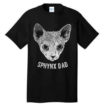 Sphynx Cat Dad Tall T-Shirt