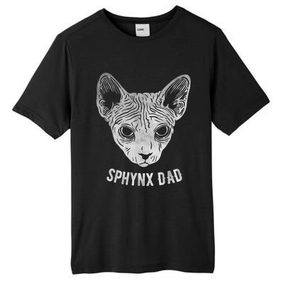 Sphynx Cat Dad Tall Fusion ChromaSoft Performance T-Shirt