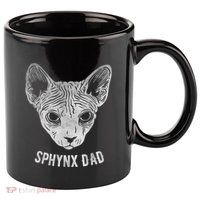 Sphynx Cat Dad 11oz C Handle Ceramic Mug