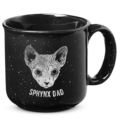 Sphynx Cat Dad 15oz Campfire Ceramic Mug