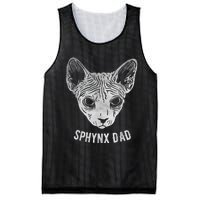 Sphynx Cat Dad Mesh Reversible Basketball Jersey Tank