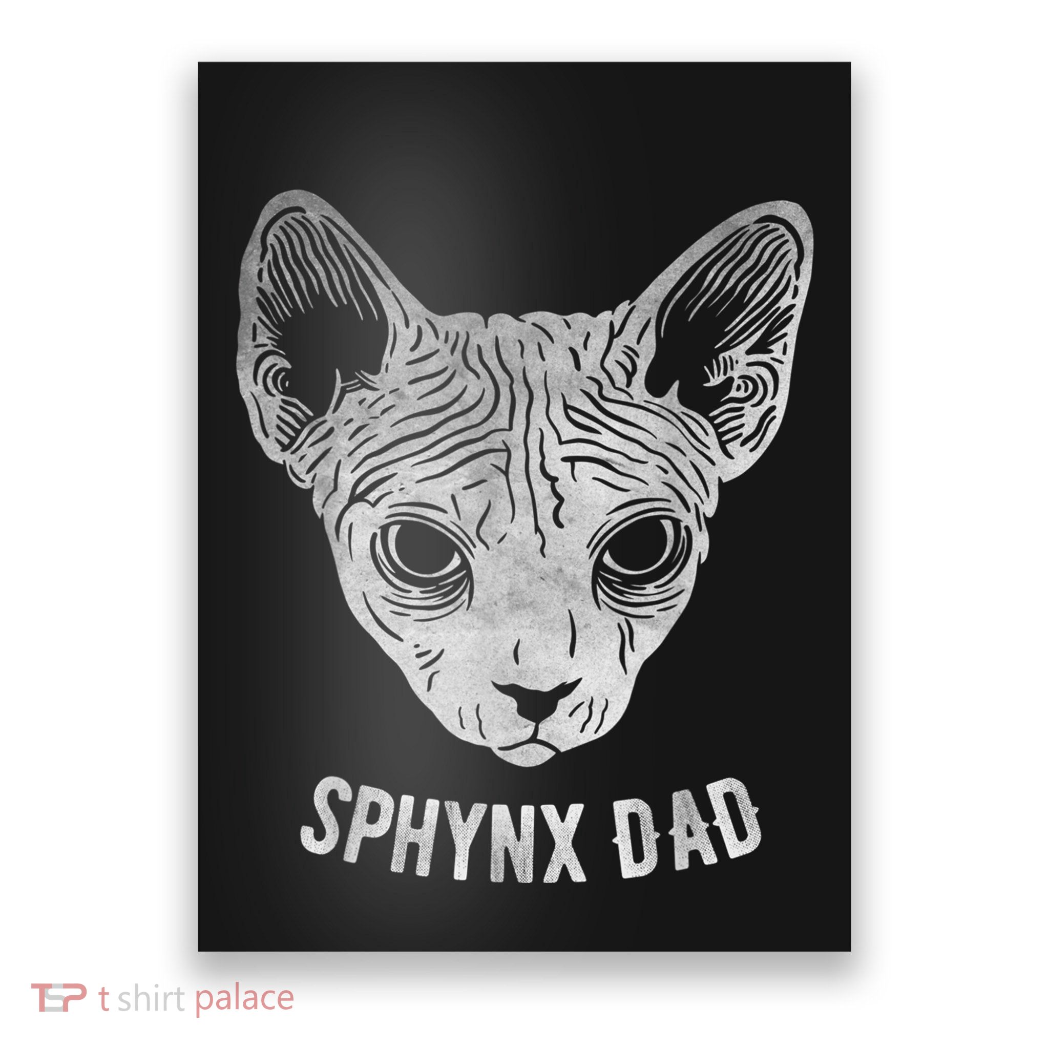 Sphynx Cat Dad Poster