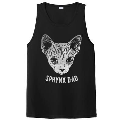 Sphynx Cat Dad PosiCharge Competitor Tank