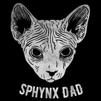 Sphynx Cat Dad Women's Crop Top Tee