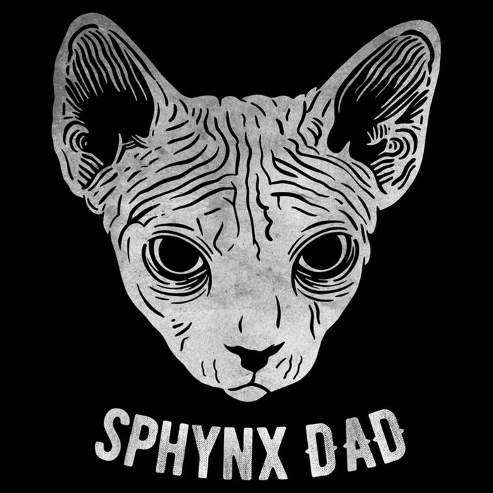 Sphynx Cat Dad Women's Crop Top Tee