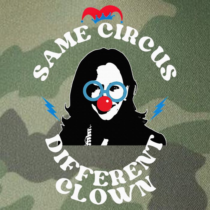 Same Circus Different Clown Kamala Clown Legacy Tie Dye Trucker Hat
