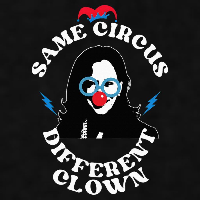Same Circus Different Clown Kamala Clown Ladies PosiCharge Tri-Blend Wicking Tank