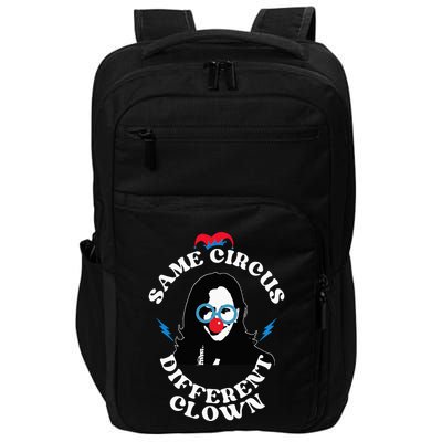 Same Circus Different Clown Kamala Clown Impact Tech Backpack