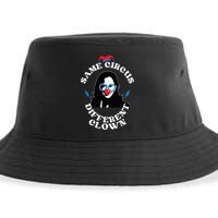 Same Circus Different Clown Kamala Clown Sustainable Bucket Hat