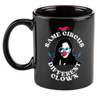 Same Circus Different Clown Kamala Clown 11oz C Handle Ceramic Mug
