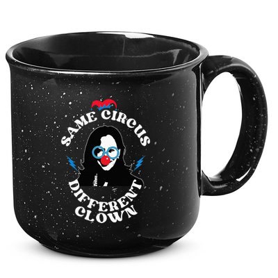 Same Circus Different Clown Kamala Clown 15oz Campfire Ceramic Mug