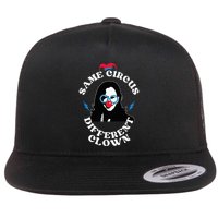 Same Circus Different Clown Kamala Clown Flatbill Hat