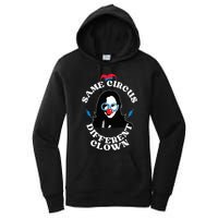 Same Circus Different Clown Kamala Clown Women's Pullover Hoodie