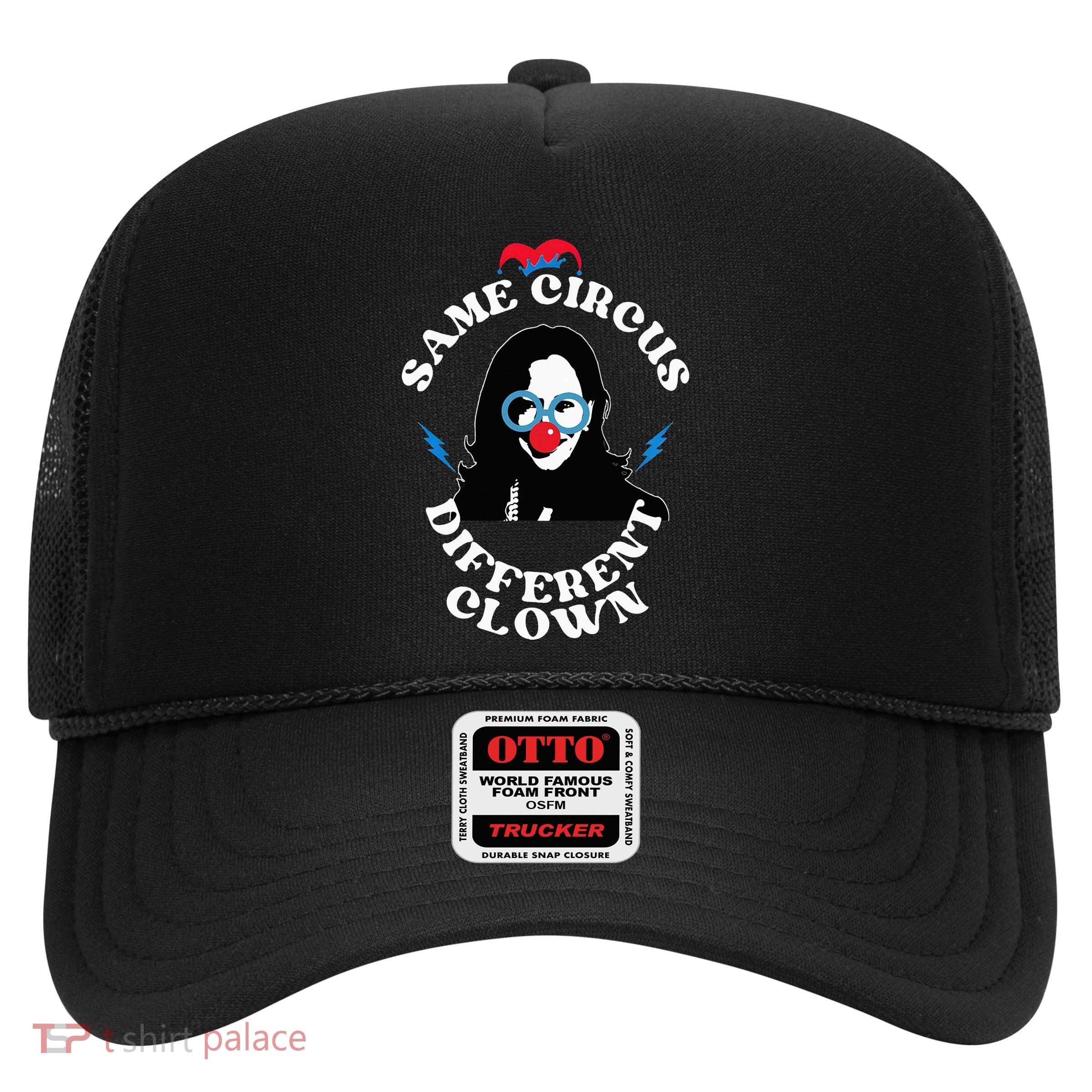 Same Circus Different Clown Kamala Clown Trucker Hat