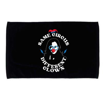 Same Circus Different Clown Kamala Clown Microfiber Hand Towel