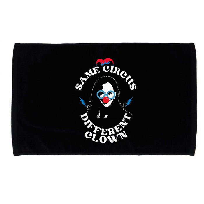 Same Circus Different Clown Kamala Clown Microfiber Hand Towel
