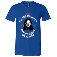 Same Circus Different Clown Kamala Clown V-Neck T-Shirt