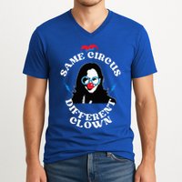 Same Circus Different Clown Kamala Clown V-Neck T-Shirt