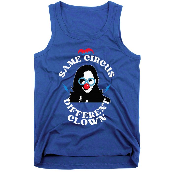 Same Circus Different Clown Kamala Clown Tank Top