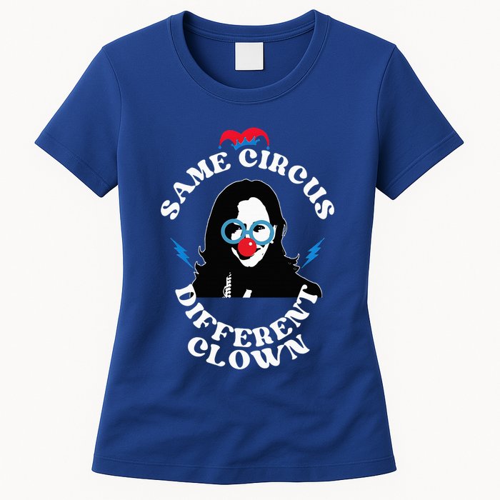 Same Circus Different Clown Kamala Clown Womens T-Shirt