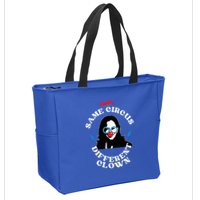 Same Circus Different Clown Kamala Clown Zip Tote Bag