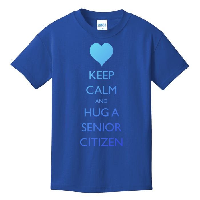 Senior Citizens Day Grandparents Senior Citizen Cute Gift Kids T-Shirt