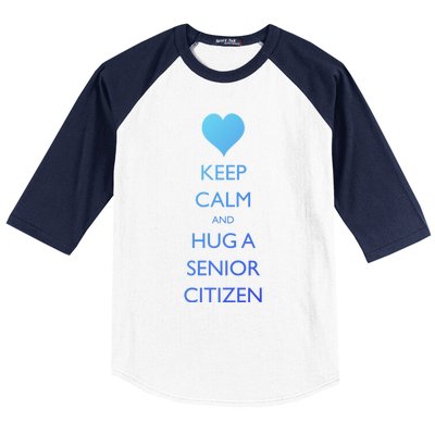 Senior Citizens Day Grandparents Senior Citizen Cute Gift Baseball Sleeve Shirt