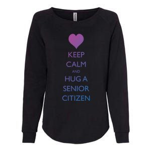 Senior Citizens Day Grandparents Senior Citizen Cute Gift Womens California Wash Sweatshirt