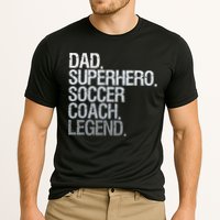 Soccer Coach Dad Cooling Performance Crew T-Shirt