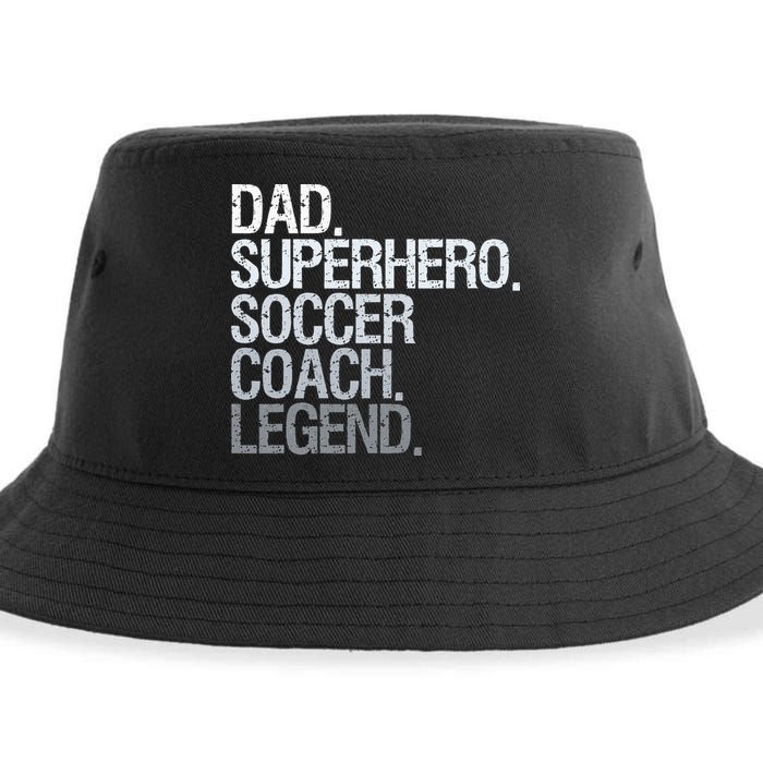 Soccer Coach Dad Sustainable Bucket Hat