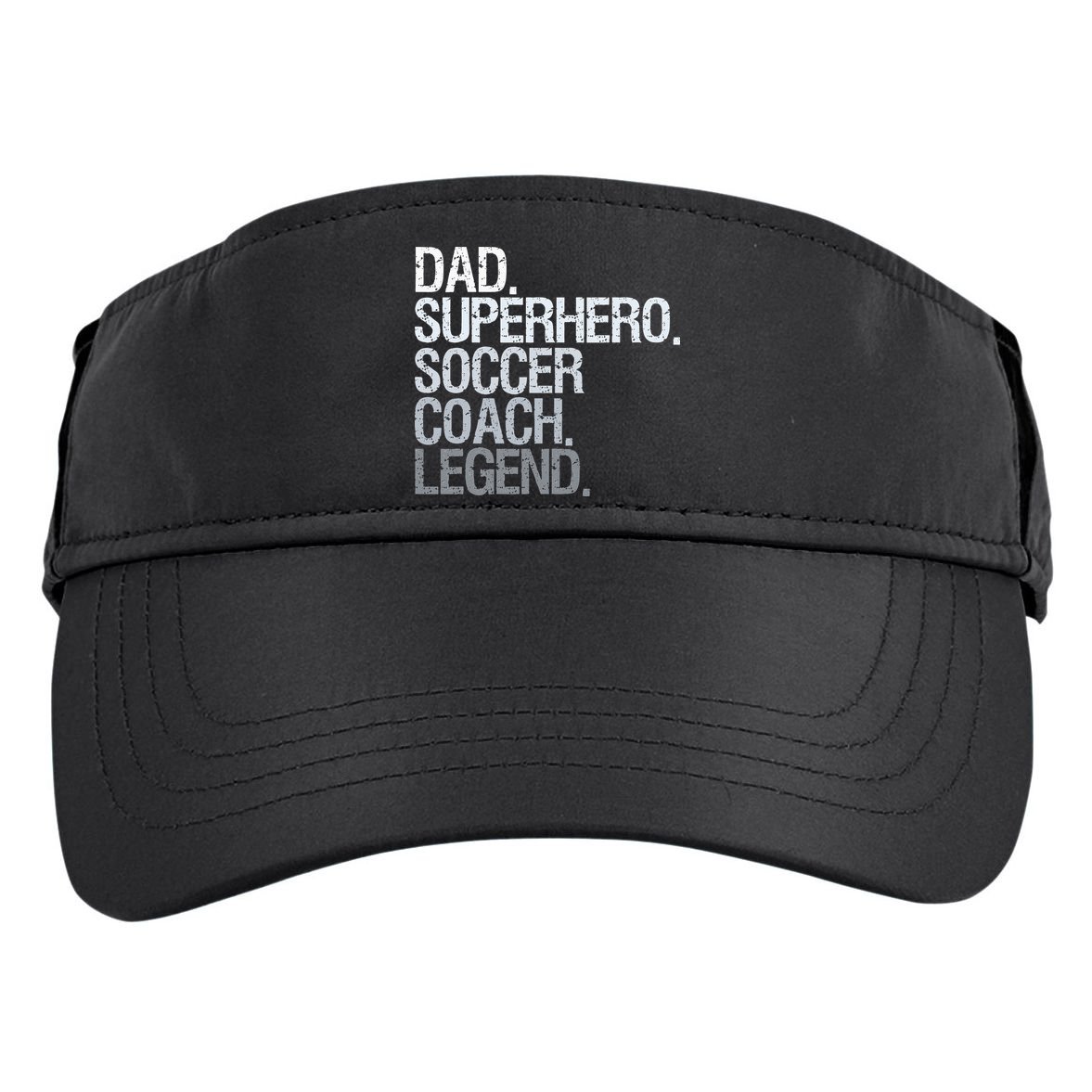 Soccer Coach Dad Adult Drive Performance Visor