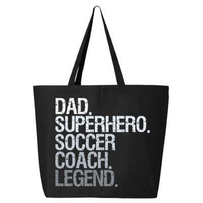 Soccer Coach Dad 25L Jumbo Tote