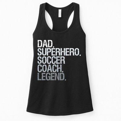 Soccer Coach Dad Womens Tank Top