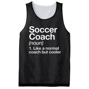 Soccer Coach Definition Sports School Instructor Trainer Mesh Reversible Basketball Jersey Tank