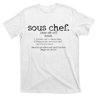 Sous Chef Definition Funny Cooking Cook Gift T-Shirt