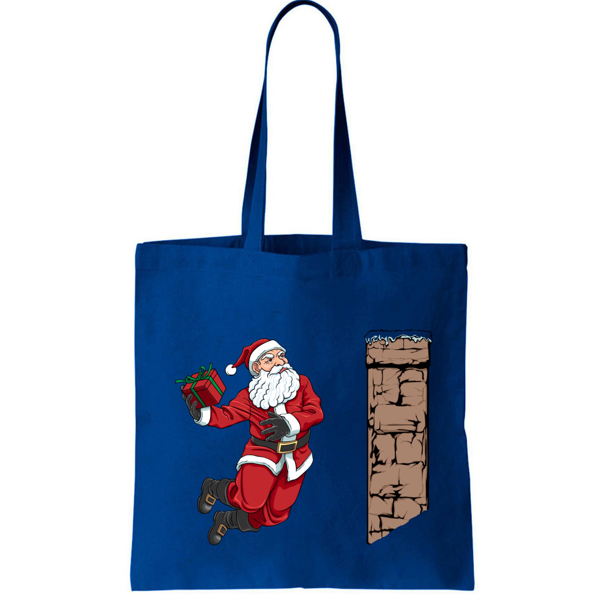 Santa Claus Dunking Gift Dunk Funny Basketball Gift Bag