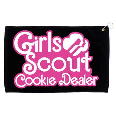 Scout Cookie Dealer Women Funny Grommeted Golf Towel