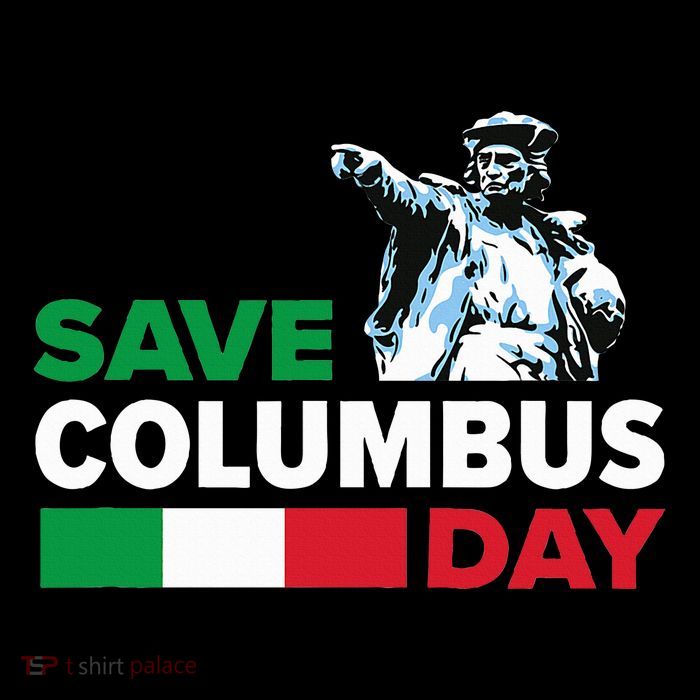 Save Columbus Day Italian Pride Kids T-Shirt
