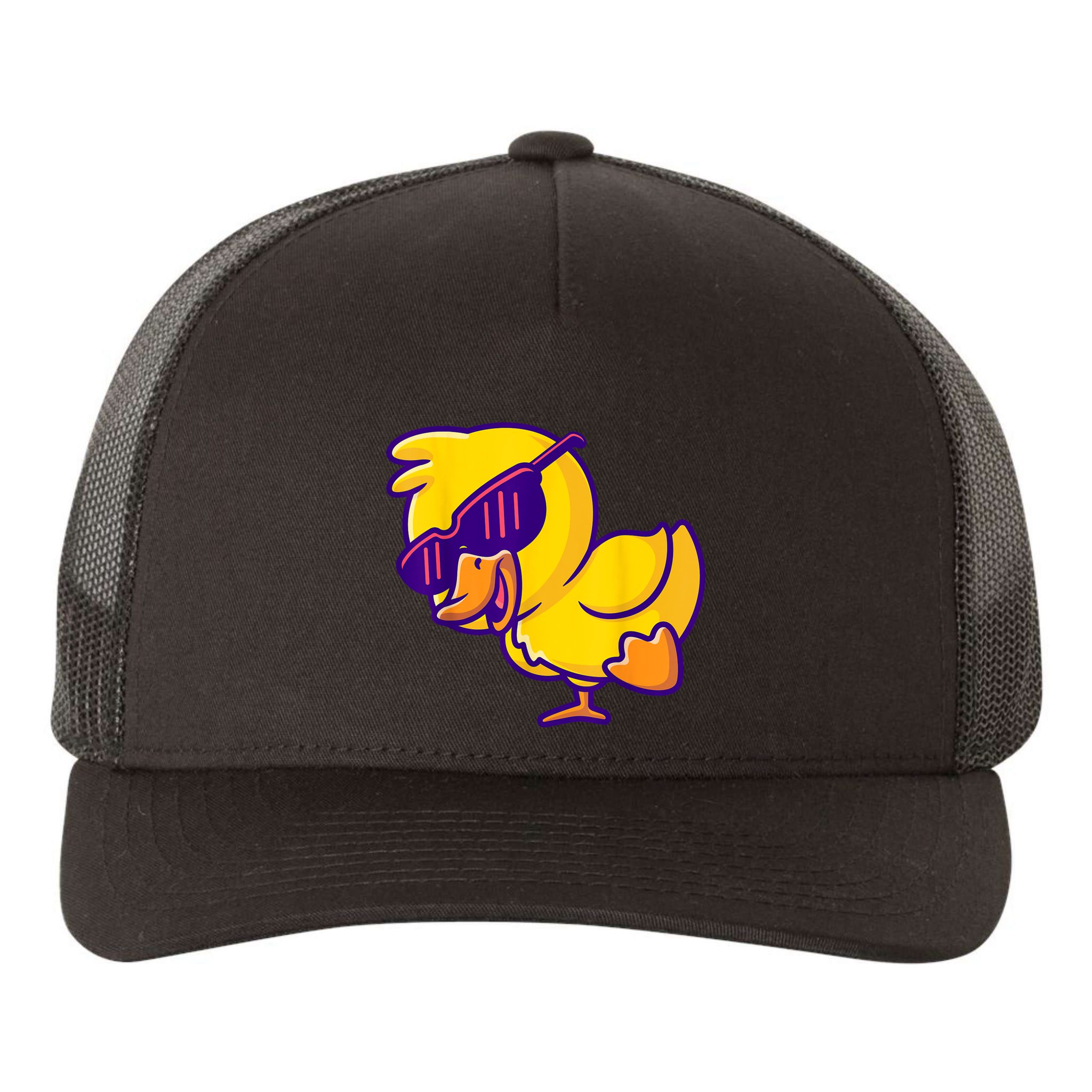 Sunglasses Cute Ducky Shower Lovers Baby Toys Rubber Duck Yupoong Adult 5-Panel Trucker Hat