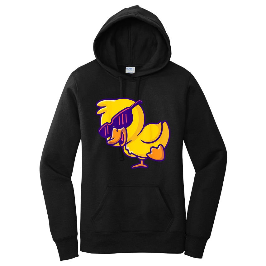 Sunglasses Cute Ducky Shower Lovers Baby Toys Rubber Duck Women's Pullover Hoodie
